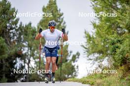 21.09.2024, Font-Romeu, France (FRA): Richard Jouve (FRA) - Cross-Country summer training, Font-Romeu (FRA). www.nordicfocus.com. © Authamayou/NordicFocus. Every downloaded picture is fee-liable.