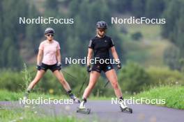 15.08.2024, Ulrichen, Switzerland (SUI): Helen Hoffmann (GER) - Cross-Country summer training, Ulrichen (SUI). www.nordicfocus.com. © Manzoni/NordicFocus. Every downloaded picture is fee-liable.