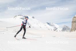 18.06.2024, Tignes, France (FRA): Maelle Veyre (FRA) - Cross-Country summer training, Tignes (FRA). www.nordicfocus.com. © Authamayou/NordicFocus. Every downloaded picture is fee-liable.