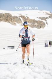 19.06.2024, Tignes, France (FRA): Flora Dolci (FRA) - Cross-Country summer training, Tignes (FRA). www.nordicfocus.com. © Authamayou/NordicFocus. Every downloaded picture is fee-liable.