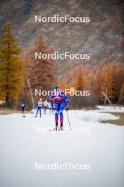 09.11.2024, Bessans, France (FRA): Mathis Desloges (FRA) - Cross-Country summer training, Bessans (FRA). www.nordicfocus.com. © Authamayou/NordicFocus. Every downloaded picture is fee-liable.