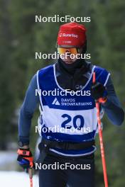 07.11.2024, Davos, Switzerland (SUI): Isai Naeff (SUI) - Cross-Country training, snowfarming track, Davos (SUI). www.nordicfocus.com. © Manzoni/NordicFocus. Every downloaded picture is fee-liable.