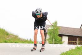 28.05.2024, Lenzerheide, Switzerland (SUI): Jon-Fadri Nufer (SUI) - Cross-Country training, Lenzerheide (SUI). www.nordicfocus.com. © Manzoni/NordicFocus. Every downloaded picture is fee-liable.