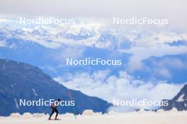 22.06.2024, Les Diablerets, Switzerland (SUI): Jonas Baumann (SUI) - Cross-Country summer training on the Glacier 3000, Les Diablerets (SUI). www.nordicfocus.com. © Manzoni/NordicFocus. Every downloaded picture is fee-liable.