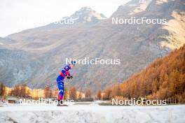 09.11.2024, Bessans, France (FRA): Mathis Desloges (FRA) - Cross-Country summer training, Bessans (FRA). www.nordicfocus.com. © Authamayou/NordicFocus. Every downloaded picture is fee-liable.