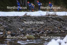 06.11.2024, Davos, Switzerland (SUI): Luc Cottier (SUI), Robin Blaesi (SUI), (l-r) - Cross-Country training, snowfarming track, Davos (SUI). www.nordicfocus.com. © Manzoni/NordicFocus. Every downloaded picture is fee-liable.