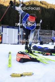 07.11.2024, Davos, Switzerland (SUI): Candide Pralong (SUI) - Cross-Country training, snowfarming track, Davos (SUI). www.nordicfocus.com. © Manzoni/NordicFocus. Every downloaded picture is fee-liable.