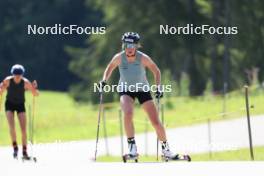 18.07.2024, Lenzerheide, Switzerland (SUI): Lea Fischer (SUI) - Cross-Country summer training, Lenzerheide (SUI). www.nordicfocus.com. © Manzoni/NordicFocus. Every downloaded picture is fee-liable.