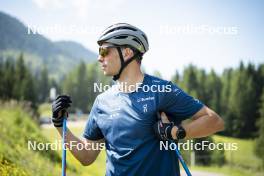 09.07.2024, Lavaze, Italy (ITA): Cyril Faehndrich (SUI) - Cross-Country summer training, Lavaze (ITA). www.nordicfocus.com. © Vanzetta/NordicFocus. Every downloaded picture is fee-liable.