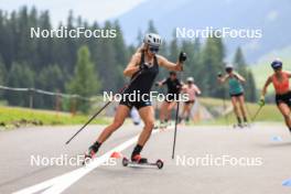 15.08.2024, Ulrichen, Switzerland (SUI): Pia Fink (GER) - Cross-Country summer training, Ulrichen (SUI). www.nordicfocus.com. © Manzoni/NordicFocus. Every downloaded picture is fee-liable.