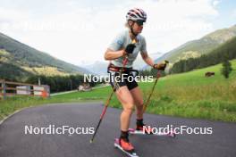 15.08.2024, Ulrichen, Switzerland (SUI): Victoria Carl (GER) - Cross-Country summer training, Ulrichen (SUI). www.nordicfocus.com. © Manzoni/NordicFocus. Every downloaded picture is fee-liable.