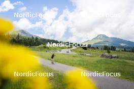 09.07.2024, Lavaze, Italy (ITA): Nicole Monsorno (ITA) - Cross-Country summer training, Lavaze (ITA). www.nordicfocus.com. © Vanzetta/NordicFocus. Every downloaded picture is fee-liable.