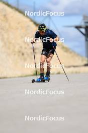 23.07.2024, Premanon, France (FRA): Clement Parisse (FRA) - Cross-Country summer training, Premanon (FRA). www.nordicfocus.com. © Manzoni/NordicFocus. Every downloaded picture is fee-liable.