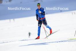 14.10.2024, Ramsau am Dachstein, Austria (AUT): Mika Vermeulen (AUT) - Cross-Country summer training, Dachsteinglacier, Ramsau am Dachstein (AUT). www.nordicfocus.com. © Manzoni/NordicFocus. Every downloaded picture is fee-liable.