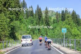 21.06.2024, Les Diablerets, Switzerland (SUI): Nicola Wigger (SUI) - Cross-Country summer training, Les Diablerets (SUI). www.nordicfocus.com. © Manzoni/NordicFocus. Every downloaded picture is fee-liable.