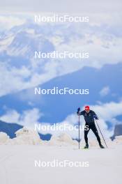 22.06.2024, Les Diablerets, Switzerland (SUI): Janik Riebli (SUI) - Cross-Country summer training on the Glacier 3000, Les Diablerets (SUI). www.nordicfocus.com. © Manzoni/NordicFocus. Every downloaded picture is fee-liable.