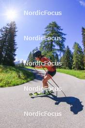 04.06.2024, Lenzerheide, Switzerland (SUI): Giuliana Werro (SUI) - Cross-Country training, Lenzerheide (SUI). www.nordicfocus.com. © Manzoni/NordicFocus. Every downloaded picture is fee-liable.