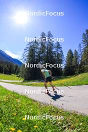 04.06.2024, Lenzerheide, Switzerland (SUI): Victoria Carl (GER) - Cross-Country training, Lenzerheide (SUI). www.nordicfocus.com. © Manzoni/NordicFocus. Every downloaded picture is fee-liable.