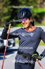 04.06.2024, Lenzerheide, Switzerland (SUI): Giuliana Werro (SUI) - Cross-Country training, Lenzerheide (SUI). www.nordicfocus.com. © Manzoni/NordicFocus. Every downloaded picture is fee-liable.