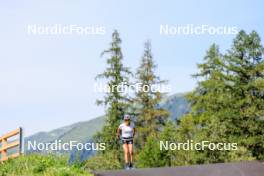 15.08.2024, Ulrichen, Switzerland (SUI): Sofie Krehl (GER) - Cross-Country summer training, Ulrichen (SUI). www.nordicfocus.com. © Manzoni/NordicFocus. Every downloaded picture is fee-liable.