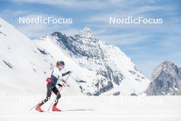 18.06.2024, Tignes, France (FRA): Maelle Veyre (FRA) - Cross-Country summer training, Tignes (FRA). www.nordicfocus.com. © Authamayou/NordicFocus. Every downloaded picture is fee-liable.