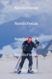 22.06.2024, Les Diablerets, Switzerland (SUI): Valerio Grond (SUI), Beda Klee (SUI), (l-r) - Cross-Country summer training on the Glacier 3000, Les Diablerets (SUI). www.nordicfocus.com. © Manzoni/NordicFocus. Every downloaded picture is fee-liable.