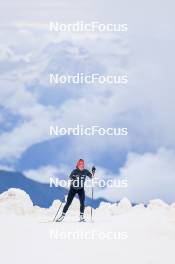 22.06.2024, Les Diablerets, Switzerland (SUI): Nadia Kaelin (SUI) - Cross-Country summer training on the Glacier 3000, Les Diablerets (SUI). www.nordicfocus.com. © Manzoni/NordicFocus. Every downloaded picture is fee-liable.