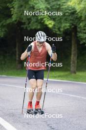 10.07.2024, Lavaze, Italy (ITA): Cyril Faehndrich (SUI) - Cross-Country summer training, Lavaze (ITA). www.nordicfocus.com. © Vanzetta/NordicFocus. Every downloaded picture is fee-liable.