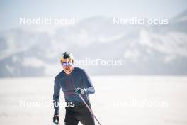 19.06.2024, Tignes, France (FRA): Arnaud Chautemps (FRA) - Cross-Country summer training, Tignes (FRA). www.nordicfocus.com. © Authamayou/NordicFocus. Every downloaded picture is fee-liable.