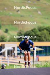 15.08.2024, Ulrichen, Switzerland (SUI): Jan-Friedrich Doerks (GER) - Cross-Country summer training, Ulrichen (SUI). www.nordicfocus.com. © Manzoni/NordicFocus. Every downloaded picture is fee-liable.