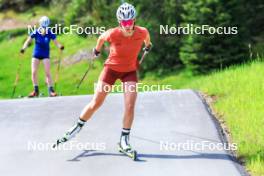 04.06.2024, Lenzerheide, Switzerland (SUI): Nadia Kaelin (SUI) - Cross-Country training, Lenzerheide (SUI). www.nordicfocus.com. © Manzoni/NordicFocus. Every downloaded picture is fee-liable.