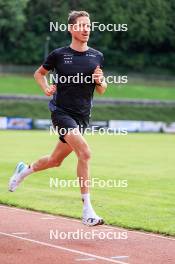 03.07.2024, Saint-Claude, France (FRA): Candide Pralong (SUI), Team Nordic Experience - Cross-Country summer training, Sainte-Claude (FRA). www.nordicfocus.com. © Manzoni/NordicFocus. Every downloaded picture is fee-liable.