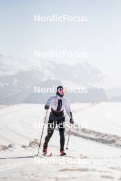 19.06.2024, Tignes, France (FRA): Juliette Ducordeau (FRA) - Cross-Country summer training, Tignes (FRA). www.nordicfocus.com. © Authamayou/NordicFocus. Every downloaded picture is fee-liable.