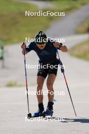 23.07.2024, Premanon, France (FRA): Clement Parisse (FRA) - Cross-Country summer training, Premanon (FRA). www.nordicfocus.com. © Manzoni/NordicFocus. Every downloaded picture is fee-liable.