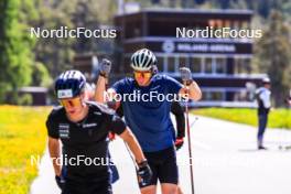 04.06.2024, Lenzerheide, Switzerland (SUI): Niklas Steiger (SUI) - Cross-Country training, Lenzerheide (SUI). www.nordicfocus.com. © Manzoni/NordicFocus. Every downloaded picture is fee-liable.