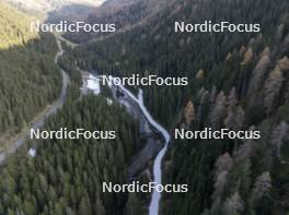 07.11.2024, Davos, Switzerland (SUI): Event Feature: Overview over the snowfarming track - Cross-Country training, snowfarming track, Davos (SUI). www.nordicfocus.com. © Manzoni/NordicFocus. Every downloaded picture is fee-liable.