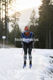 06.11.2024, Davos, Switzerland (SUI): Nadine Faehndrich (SUI) - Cross-Country training, snowfarming track, Davos (SUI). www.nordicfocus.com. © Manzoni/NordicFocus. Every downloaded picture is fee-liable.