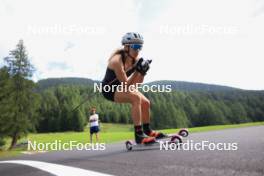 15.08.2024, Ulrichen, Switzerland (SUI): Pia Fink (GER) - Cross-Country summer training, Ulrichen (SUI). www.nordicfocus.com. © Manzoni/NordicFocus. Every downloaded picture is fee-liable.