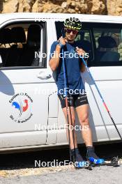 23.07.2024, Premanon, France (FRA): Clement Parisse (FRA) - Cross-Country summer training, Premanon (FRA). www.nordicfocus.com. © Manzoni/NordicFocus. Every downloaded picture is fee-liable.