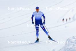 14.10.2024, Ramsau am Dachstein, Austria (AUT): Francesco De Fabiani (ITA) - Cross-Country summer training, Dachsteinglacier, Ramsau am Dachstein (AUT). www.nordicfocus.com. © Manzoni/NordicFocus. Every downloaded picture is fee-liable.