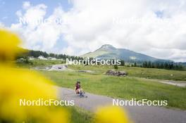 09.07.2024, Lavaze, Italy (ITA): Nicole Monsorno (ITA) - Cross-Country summer training, Lavaze (ITA). www.nordicfocus.com. © Vanzetta/NordicFocus. Every downloaded picture is fee-liable.