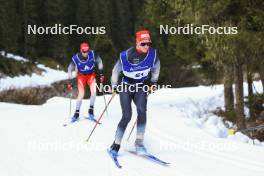 06.11.2024, Davos, Switzerland (SUI): Antonin Savary (SUI) - Cross-Country training, snowfarming track, Davos (SUI). www.nordicfocus.com. © Manzoni/NordicFocus. Every downloaded picture is fee-liable.