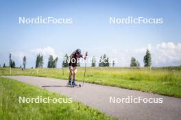 09.07.2024, Lavaze, Italy (ITA): Nicole Monsorno (ITA) - Cross-Country summer training, Lavaze (ITA). www.nordicfocus.com. © Vanzetta/NordicFocus. Every downloaded picture is fee-liable.