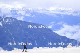 22.06.2024, Les Diablerets, Switzerland (SUI): Nicola Wigger (SUI) - Cross-Country summer training on the Glacier 3000, Les Diablerets (SUI). www.nordicfocus.com. © Manzoni/NordicFocus. Every downloaded picture is fee-liable.