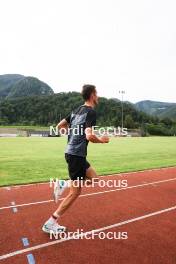 03.07.2024, Saint-Claude, France (FRA): Candide Pralong (SUI), Team Nordic Experience - Cross-Country summer training, Sainte-Claude (FRA). www.nordicfocus.com. © Manzoni/NordicFocus. Every downloaded picture is fee-liable.