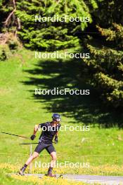 04.06.2024, Lenzerheide, Switzerland (SUI): Pierrick Cottier (SUI) - Cross-Country training, Lenzerheide (SUI). www.nordicfocus.com. © Manzoni/NordicFocus. Every downloaded picture is fee-liable.