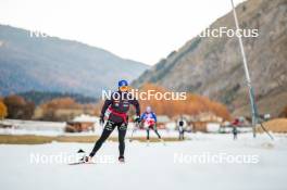 05.11.2024, Bessans, France (FRA): Juliette Ducordeau (FRA) - Cross-Country summer training, Bessans (FRA). www.nordicfocus.com. © Authamayou/NordicFocus. Every downloaded picture is fee-liable.