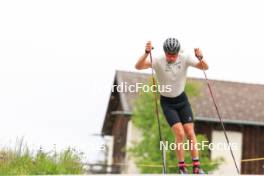 28.05.2024, Lenzerheide, Switzerland (SUI): Nicola Wigger (SUI) - Cross-Country training, Lenzerheide (SUI). www.nordicfocus.com. © Manzoni/NordicFocus. Every downloaded picture is fee-liable.