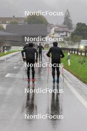 13.09.2024, Schiers, Switzerland (SUI): Jonas Baumann (SUI), Valerio Grond (SUI), (l-r) - Cross-Country summer training, Lenzerheide (SUI). www.nordicfocus.com. © Manzoni/NordicFocus. Every downloaded picture is fee-liable.