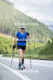 10.07.2024, Lavaze, Italy (ITA): Nadine Faehndrich (SUI) - Cross-Country summer training, Lavaze (ITA). www.nordicfocus.com. © Vanzetta/NordicFocus. Every downloaded picture is fee-liable.